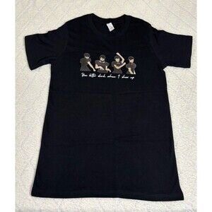 New Wednesday Addams Netflix You Better Duck When I Show Up Dance Tee Size Small